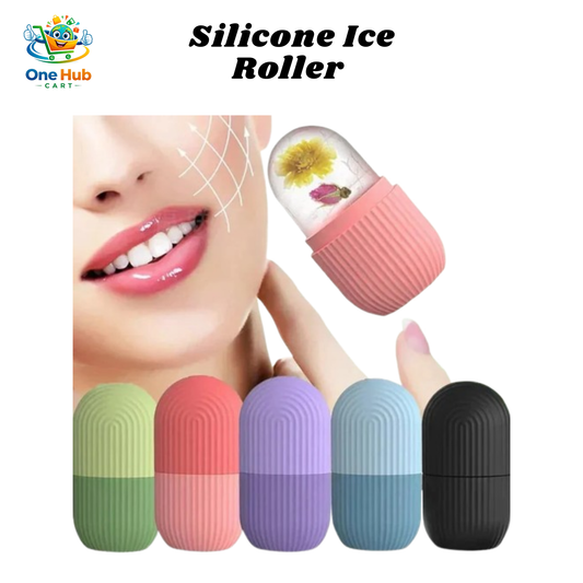 Silicone Ice Roller for face reducing puffiness and improving skin glow